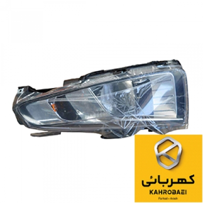 مجموعه چراغ جلو چپ - قاب مشکی -Facelift برلیانس H220